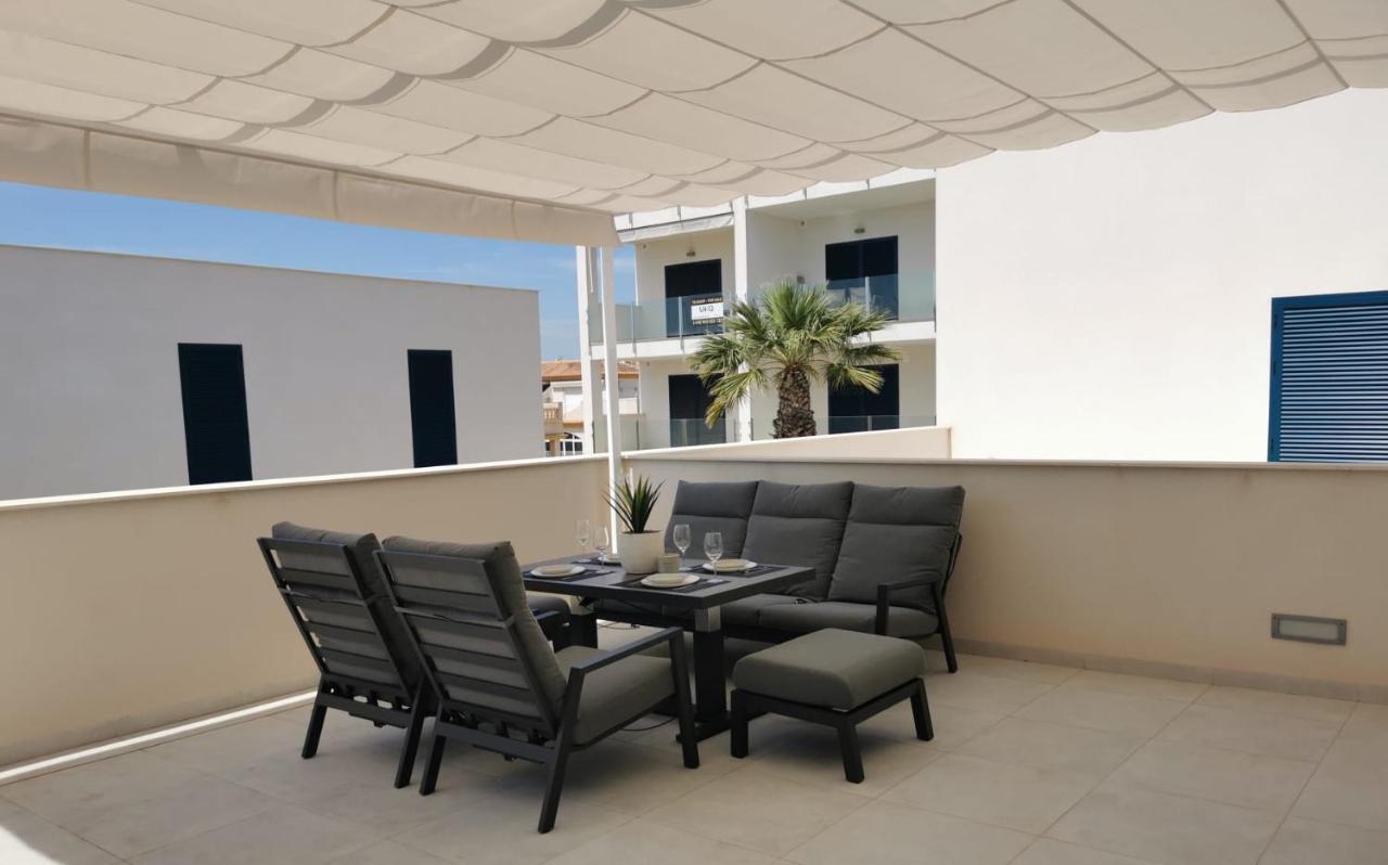 Turquesa Del Mar - Max Beach Golf - Large Sunny Terrace Apartment Playa Flamenca Kültér fotó